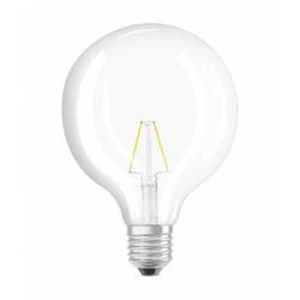 LED žárovka OSRAM 4052899962064 230 V, E27, 2.5 W = 25 W, teplá bílá, A++ (A++ - E), tvar globusu, vlákno, 1 ks