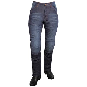 Dámské jeansové moto kalhoty ROLEFF Aramid Lady  26/XS  modrá