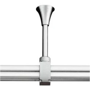 Úchyt pro kolejnicový systém SLV Easytec II, 184042, délka 10 cm, stříbrná/šedá