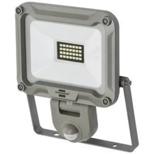 Venkovní LED reflektor s PIR detektorem Brennenstuhl Jaro 2050 P 1171250905, 19.5 W, N/A, šedá