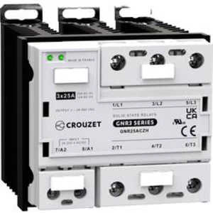Polovodičové relé Crouzet SSR GN3 GNR25ACZH, 25 A, 1 ks