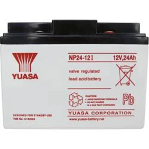 Olověný akumulátor, 12 V/24 Ah, Yuasa NP