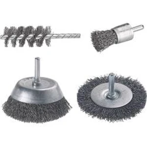 Sada drátěných kartáčů Wolfcraft 2133000, 1 ks