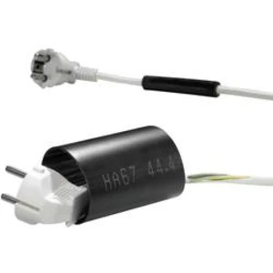 Smršťovací bužírka s lepidlem HellermannTyton HA67-50,8/8,3-PEX-BK 321-30300 6:1, -55 - +110 °C, 50.80 mm, černá, 1.22 m