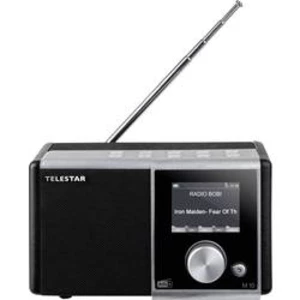 Stolní rádio Telestar DIRA M 10, AUX, DAB+, FM, USB, černá