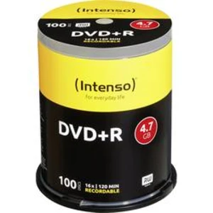 DVD+R 4.7 GB Intenso 4111156, 100 ks, vřeteno