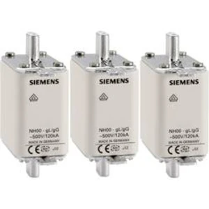 Pojistková vložka NH Siemens, vel. 000, 16 A, 3ks, 3NA3805