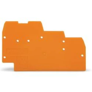 Koncová a oddělovací deska, WAGO 270-321, 68 mm x 1 mm x 39 mm , 100 ks
