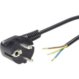 Síťový kabel LappKabel, zástrčka/otevřený konec, 1 mm², 3 m, černá, 70261141