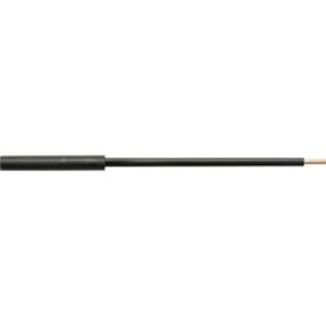 Zdířka pro banánek Schützinger LB 6600 Ni / 2.5 / 13 / SW, černá, 1 ks