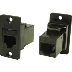 Adaptér, vestavný Cliff CP30622, RJ45 černá, 1 ks