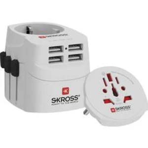 Cestovní adaptér Skross PRO Light USB (4xA) - World 1302471