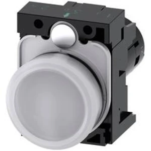 Světelný hlásič Siemens 3SU12016AB601AA0, 24 V, bílá, 1 ks