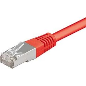 Síťový kabel RJ45 ESYLUX EQ10019890, 5.00 m, červená