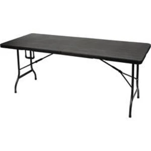 Kempingový stolek Perel FP180W černá