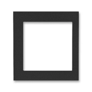 ABB Levit kryt rámečku 55x55 krajní onyx 3901H-A00255 63