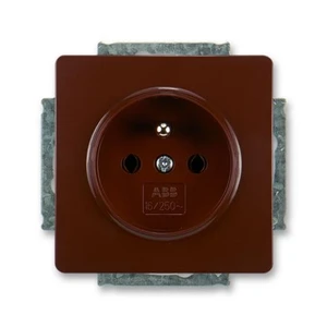 ABB Swing (L) zásuvka hnědá 5518G-A02349 H1
