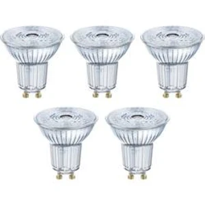LED žárovka OSRAM 4058075090460 230 V, GU10, 4.3 W = 50 W, teplá bílá, A+ (A++ - E), reflektor, 5 ks