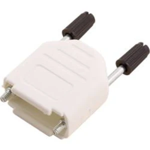 D-SUB pouzdro encitech DPPK09-W-K 6353-0107-01, pólů 9, plast, 180 °, bílá, 1 ks