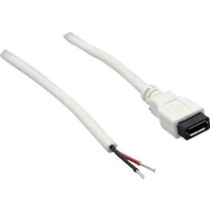Spojka Micro USB B s otevřeným koncem spojka, rovná BKL Electronic Spojka Micro USB B, 1 ks