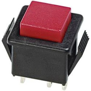 Tlačítko APEM 1415NA-2, 250 V/AC, 3 A, pájecí očka, 1x zap/(zap)
