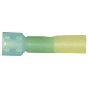 Faston zásuvka Vogt Verbindungstechnik 3966sh 6.3 mm x 0.8 mm, plná izolace, modrá, 1 ks