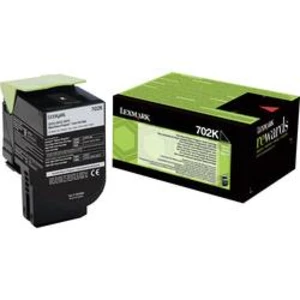 Lexmark toner 702K CS310 CS410 CS510 70C20K0 originál černá 1000 Seiten