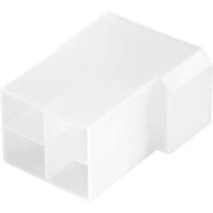 Konektor, 6,3 mm, 1 - 2,5 mm², 4pólové, transparentní