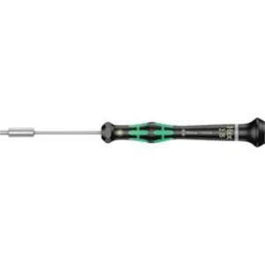 Pro elektroniku a jemnou mechaniku šroubovák s nástrčným klíčem vnější šestihran Wera 2069 05118109001, čepel 60 mm, klíč 1.8 mm, nástrojová ocel