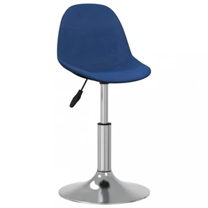 Barová židle látka / kov Dekorhome Modrá,Barová židle látka / kov Dekorhome Modrá