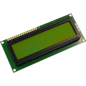Display Elektronik LCD displej   žltozelená 16 x 2 Pixel (š x v x h) 100 x 42 x 10.1 mm DEM16214SYH-LY