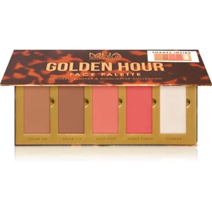 MUA Makeup Academy Golden Hour paleta na kontúry tváre púdrová 15 g