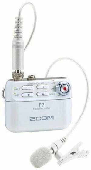 Zoom F2 White Grabadora digital portátil