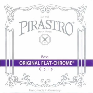 Pirastro Original Flat-Chrome Solo bass SET Cuerdas de contrabajo