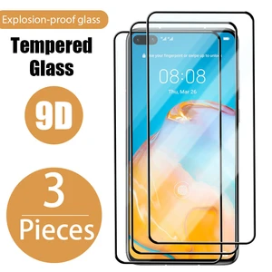 3PCS screen protector for Huawei Y9 Y8 Y7 Y6 Y5 Prime 2019 2018 tempered glass for Huawei Mate 30 20 10 Lite Y9A Y8P Y9S glass