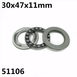 2Pcs 51106 30x47x11mm Axial Thrust Ball Bearings 8106 High quality