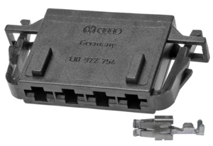 1 Set 4 Pin 6.3 Series 1J0972754 Auto Manual Blower Resistance Wiring Socket For VW Tiguan Audi Skoda Sagitar