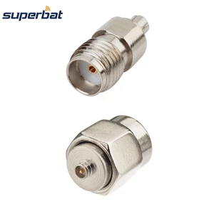 Superbat SMA-IPX Adapter Kit SMA to IPX 2 type RF Coaxial Connector Kit SMA Plug to IPX Male and SMA Jack to IPX Female