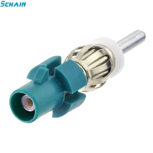 Antenna Adapter Fakra Z Waterblue Male Plug to Din Adapter Convertor Plug Lead RF Coaxial Connector car aerial connector