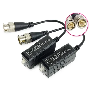 1Pair AHD CVI TVI Passive twisted pair transmitter monitoring video transmitter security accessories 500M