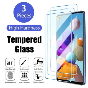 3PCS Screen Protector on Samsung Galaxy A52S 5G A52 A51 A50 S22 Tempered Glass For Samsung A32 A22 A12 A21S A71 A72 A70 glass