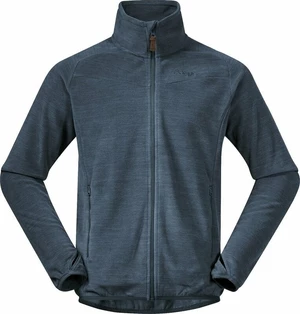 Bergans Hareid Fleece Jacket NoHood Orion Blue XL Sudadera con capucha para exteriores