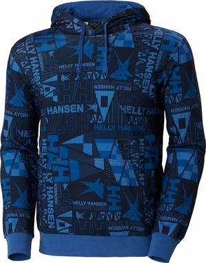 Helly Hansen Men's Newport Bluza z kapturem Ocean Burgee Aop L