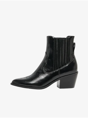 Black Ankle HeelEd Shoes ONLY Toby - Women