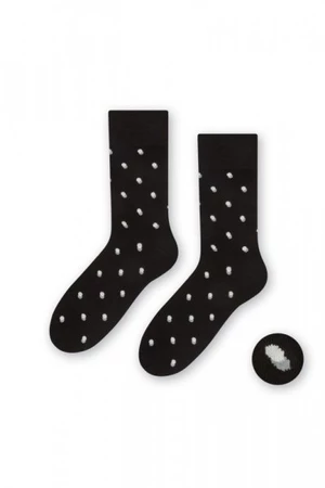 Steven 056-149 černé Pánské ponožky 39/41 černá