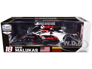 Dallara IndyCar 18 David Malukas "HMD Trucking" Dale Coyne Racing with HMD Motorsports "NTT IndyCar Series" (2022) 1/18 Diecast Model Car by Greenlig