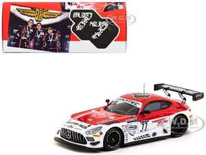 Mercedes-AMG GT3 77 Daniel Juncadella - Raffaele Marciello - Daniel Morad "Craft-Bamboo Racing" Winner "Indianapolis 8 Hours" (2022) "Hobby64" Series