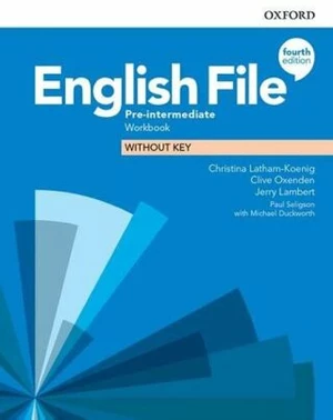 English File Pre-Intermediate Workbook without Answer Key (4th) - Clive Oxenden, Christina Latham-Koenig