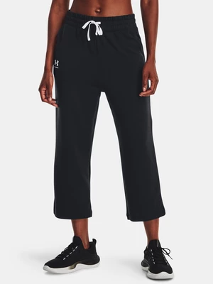 Under Armour Sweatpants UA Rival Terry Flare Crop-BLK - Women