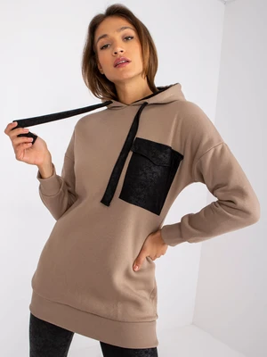 Dark beige tracksuit with Elba leggings